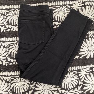 Spanx Black Jean-ish Jeggings Size Large